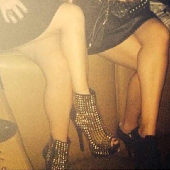 Rock + Republic open toe studded platform bootie