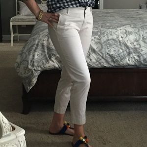 J Crew cropped Khaki pants