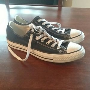 Men's black Converse sneakers