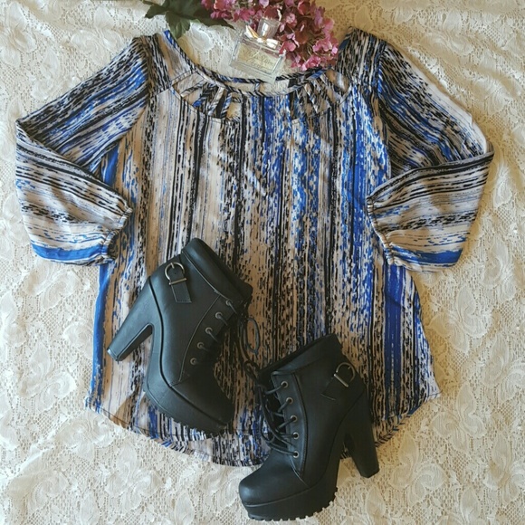 heartsoul caged blouse