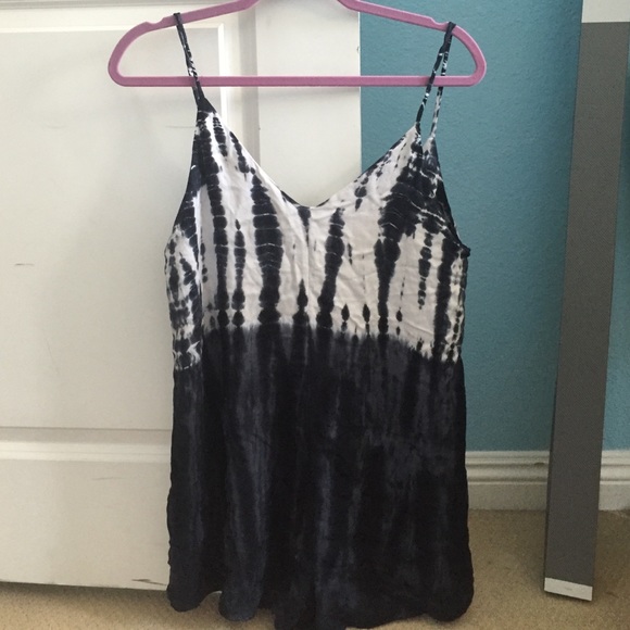 LAGUNA BEACH TIE DYE ROMPER