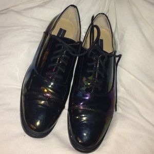 Steve Madden Oil Spill Brogues