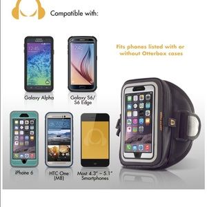 Gear Beast arm band wallet for cell phone.