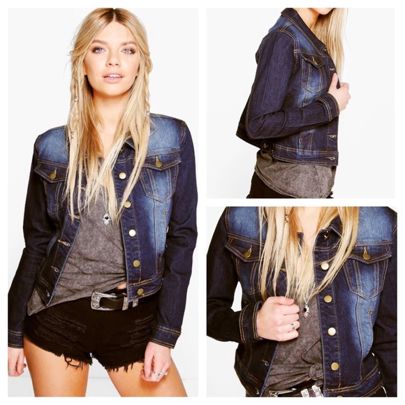 Cropped Denim Jacket