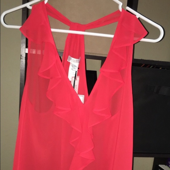 Sheer tank top