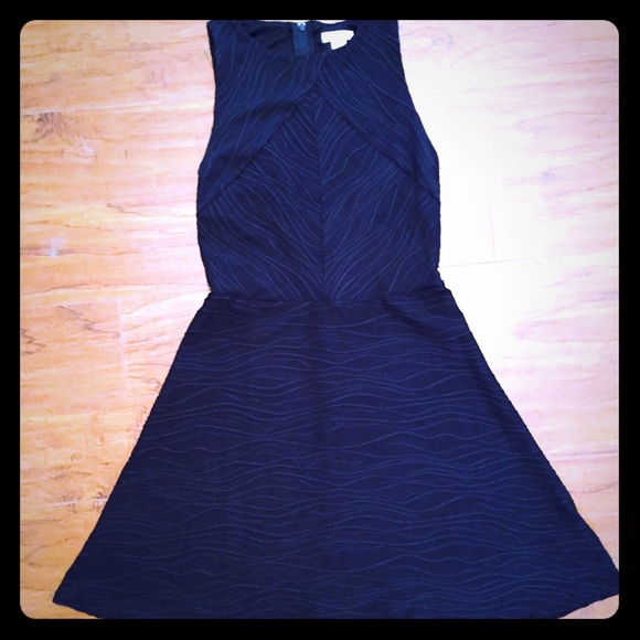 Black Patterned Sleeveless Sundress