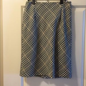 Black House/White Market skirt. Plaid. Size 8-10