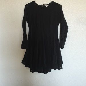 Black lace dress size 12