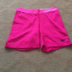 Nike pro shorts