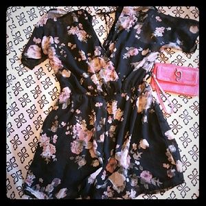 Rue 21 floral romper