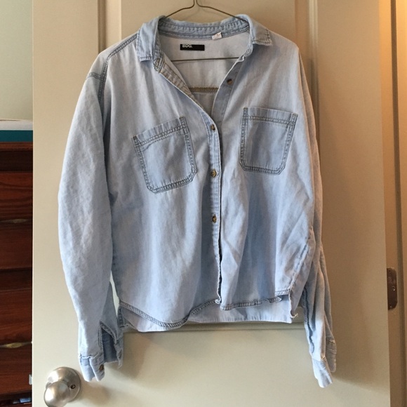 Jean button up