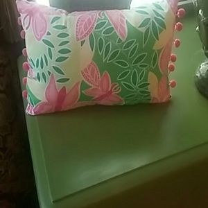 Custom Made Pillow Using Lilly Pulitzer Material