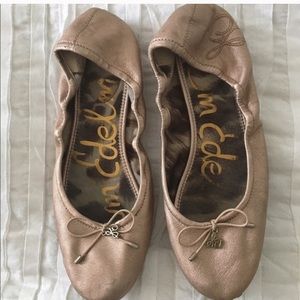 Sam Edelman Gold Flats