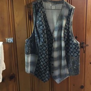 Denim vest