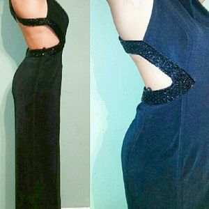 Dresses - Prom dress with black bead detail Dresses - Prom dress with black bead detail