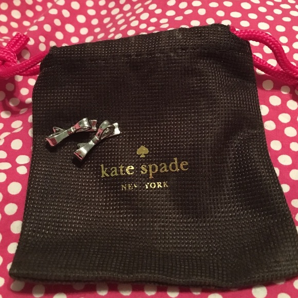Kate spade bow earrings.