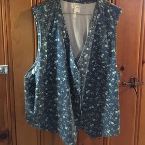Denim vest