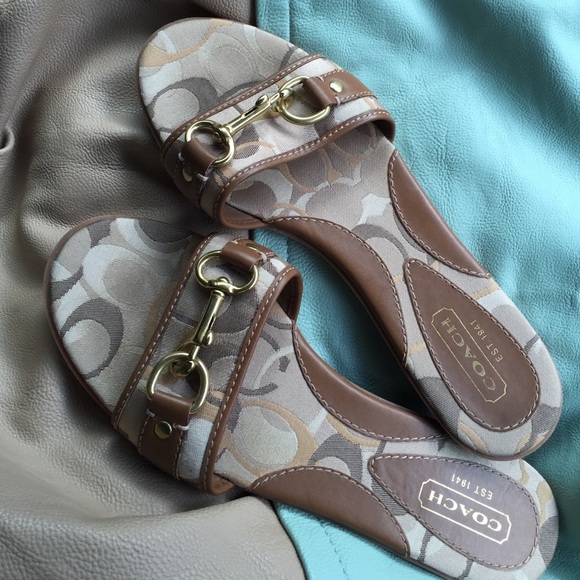 Coach sandals