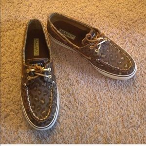 Leopard Sperry Top-Siders