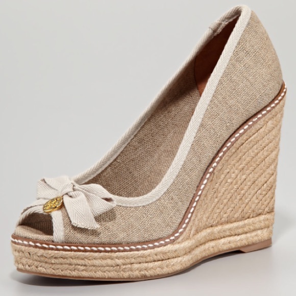 Tory Burch Shoes - NWOT Tory Burch Jackie Espadrille Wedges