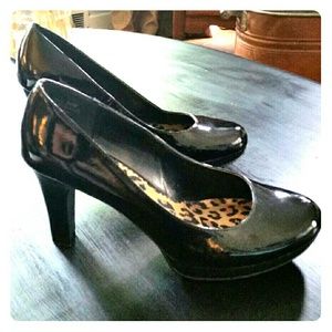 Black Patent Heels
