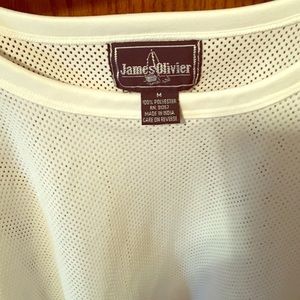 White mesh James Olivier coverup