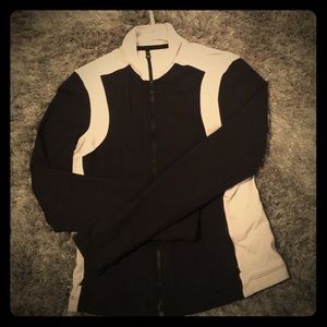 BEBE Sport Stretchy Track Jacket