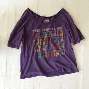 slouchy Beatles tee