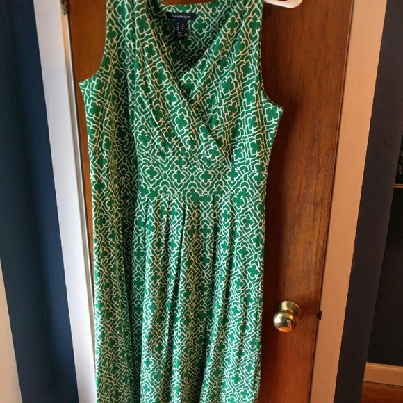 Medium Green Lands End dress