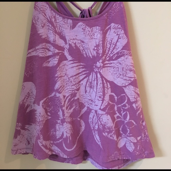 American Eagle vintage Tee purple flower XL
