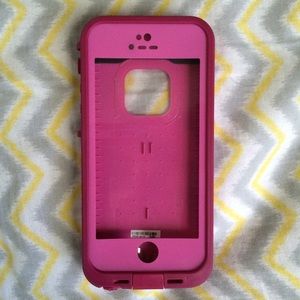 Pink Lifeproof iPhone 5/5S/SE