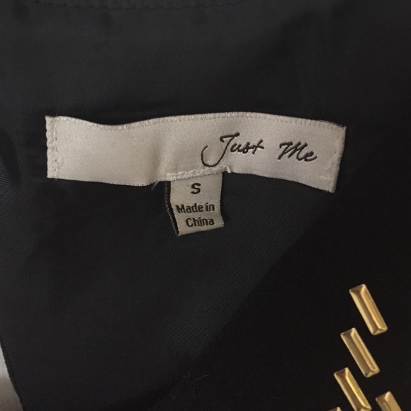 Black Faux Leather Dress - Picture 3 of 3