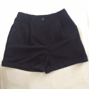 AMERICAN APPAREL high waisted shorts