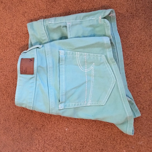 American Eagle Teal Shorts! - Picture 2 of 4