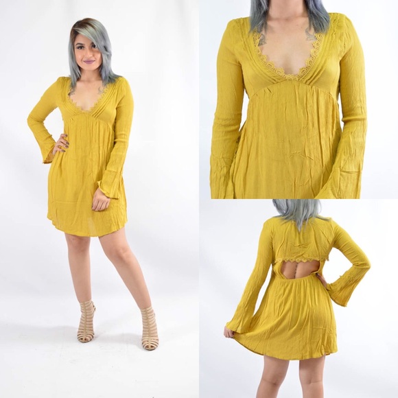 Mustard Dress