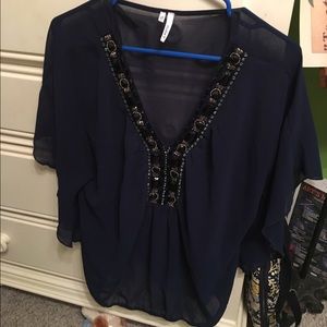 Beaded blouse