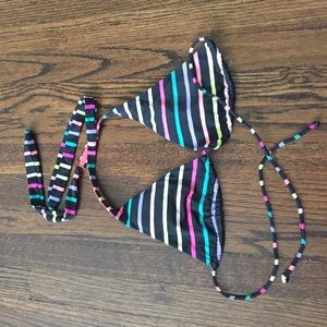 FINAL MARK DOWN Victoria Secret stripped bikini