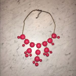 Red bubble necklace