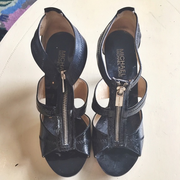 Michael Kors Black Heels Size 7