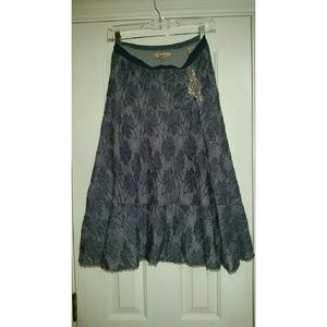 Pretty, Free People knit skirt