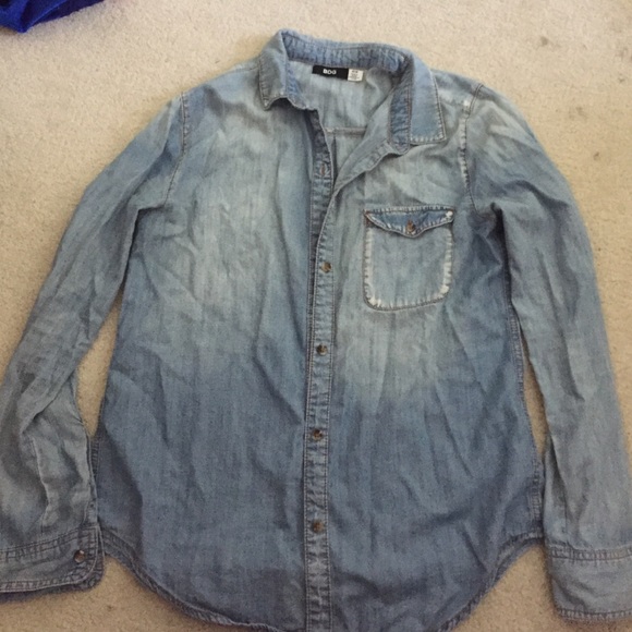 Urban Outfitters denim button-up