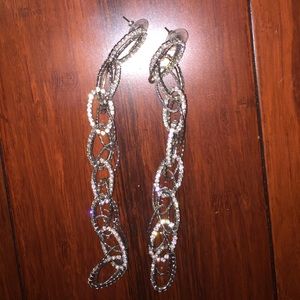 Bebe glitz earrings 💖