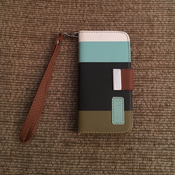 Girly wallet iPhone 5/5s case