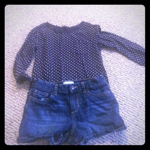 Old navy jeans shorts (girls)
