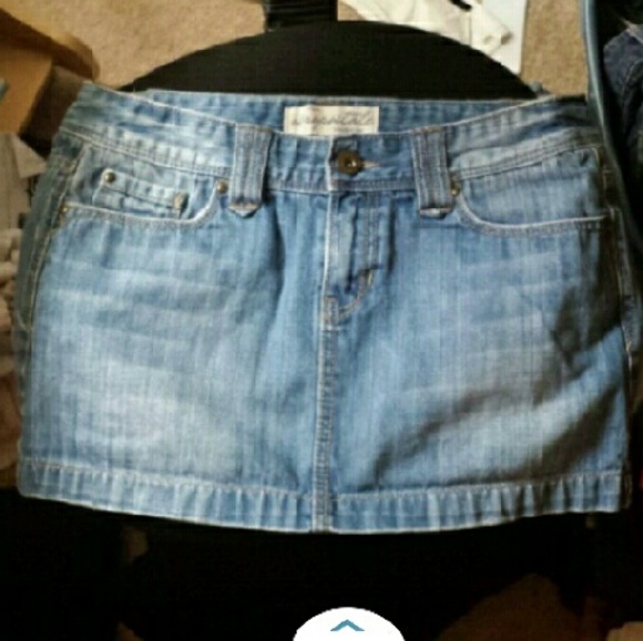 Aeropostale jean skirt