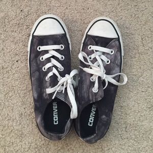 🍍one day sale🍍black tie dye converse