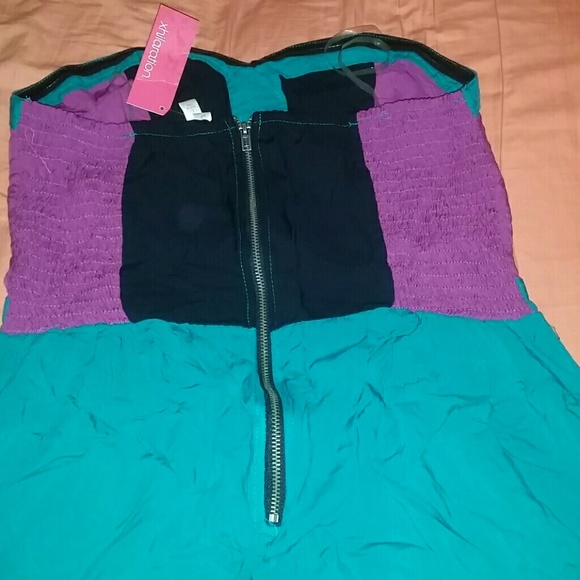 Color block tube dress - Picture 4 of 4