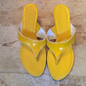 Brand new yellow Cole Haan sandals