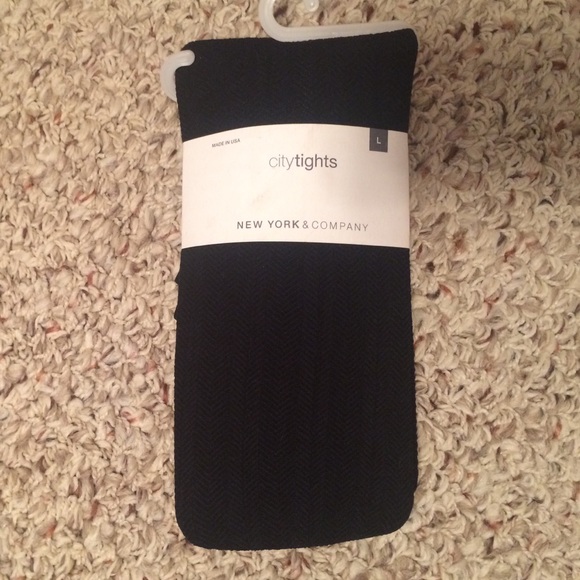 Brand new black tights large from new york&Company