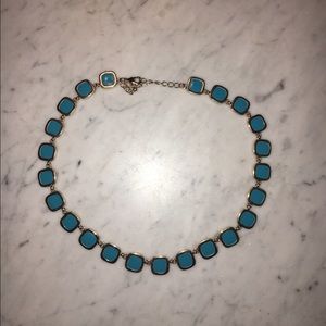 Turquoise statement necklace